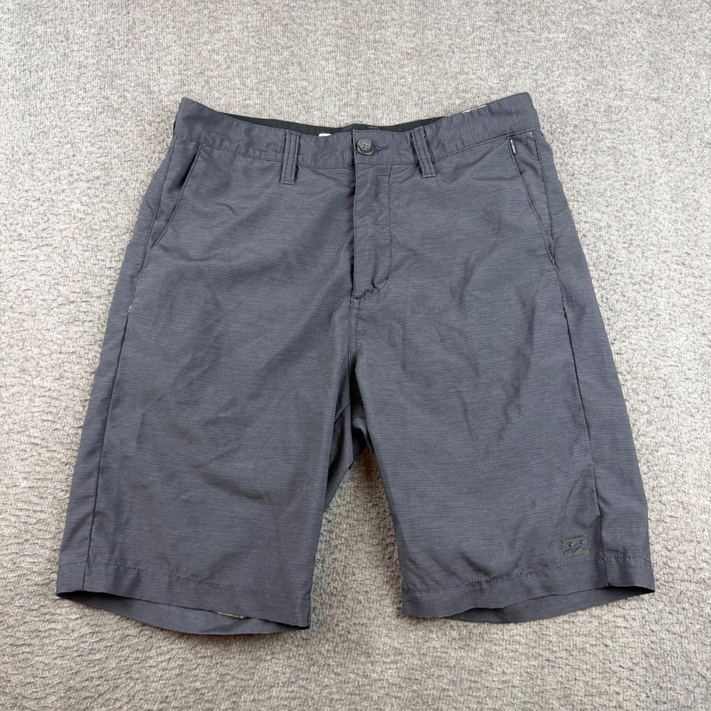 Billabong Submersibles Shorts Men's 30 Charcoal Grey Hybrid Walk Board‎ Shorts